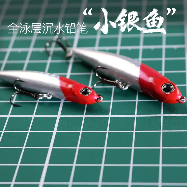 1 Uds 3,5g 5,5g 8g 13g 17g Mini lápiz Minnow · Señuelos