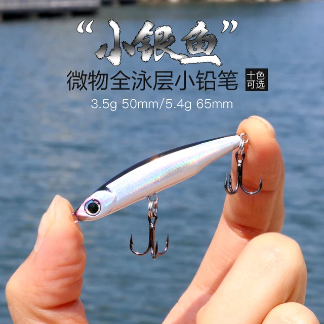 1 Uds 3,5g 5,5g 8g 13g 17g Mini lápiz Minnow · Señuelos