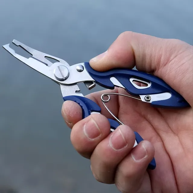 Alicates de pesca multifunción para invierno con pinzas y tijeras