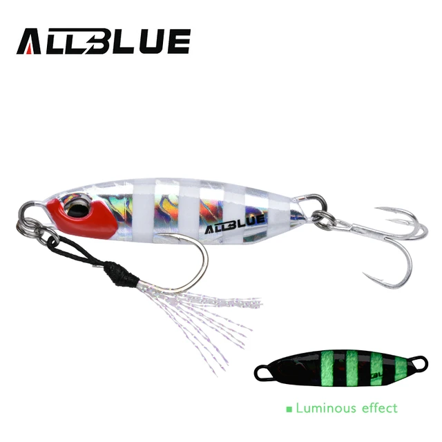 ALLBLUE Nuevo Señuelo de Pesca DRAGER Metal · Señuelos