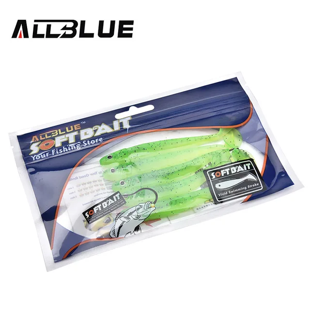 ALLBLUE Nuevo Señuelo Suave Artificial Vivid · Señuelos