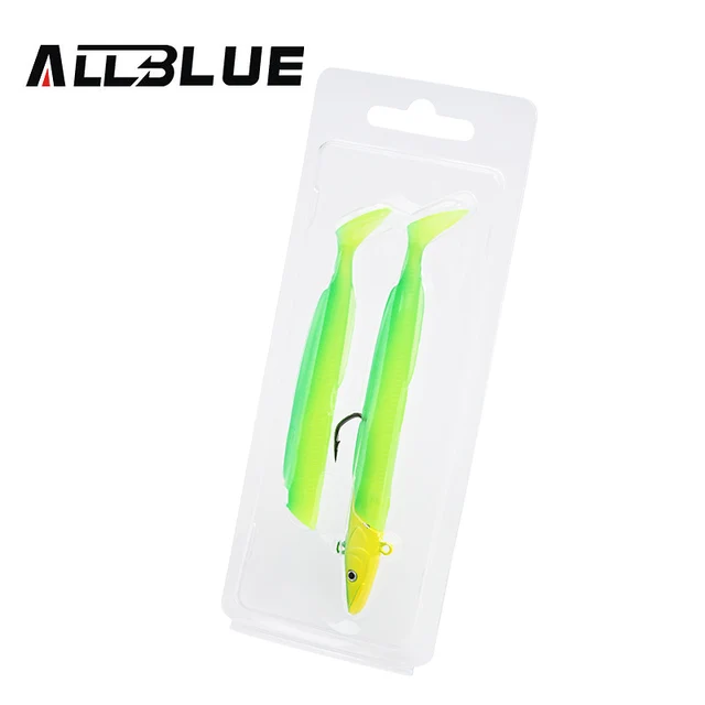 ALLBLUE Sandeels 12,5 cm 23g suave Anguila viva · Señuelos