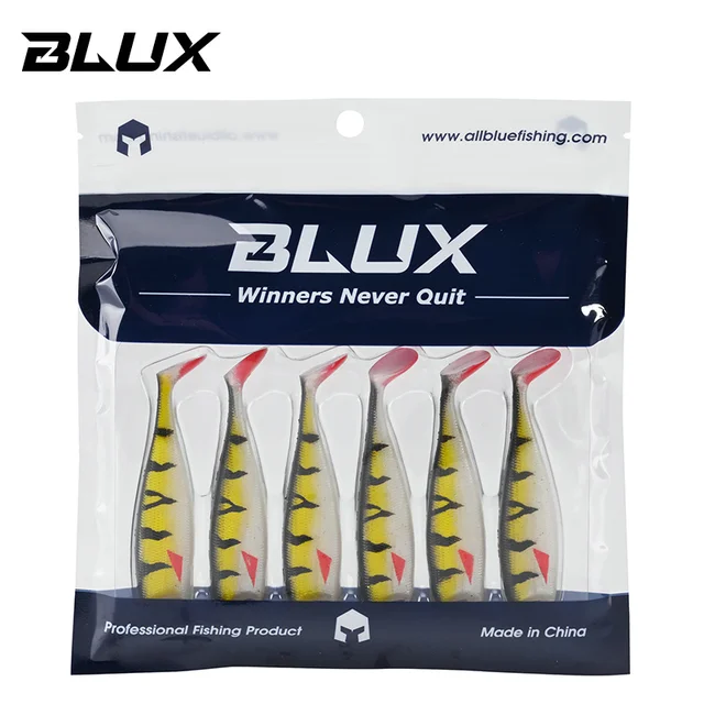 BLUX BLOD SHAD-señuelo de pesca suave de 80mm y · Señuelos