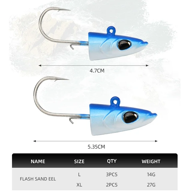 BLUX FLASH arena Anguila 14G/27G señuelo de · Señuelos