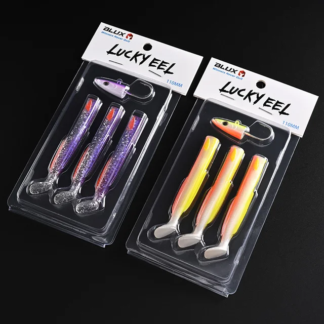 BLUX Happy Sandeel 11cm 17g suave Anguila viva · Señuelos
