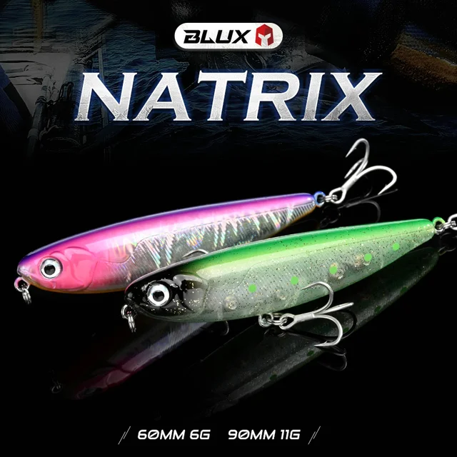 BLUX NATRIX 60/90 Topwater lápiz 60MM 90MM · Señuelos