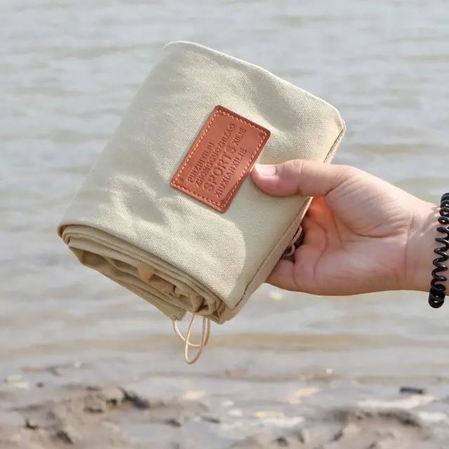 Transporte seguro de equipo de pesca con bolsa plegable