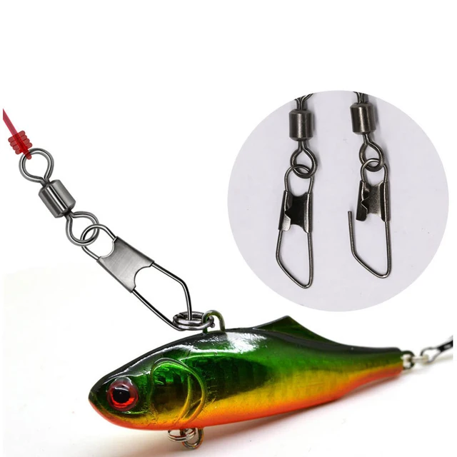 Broches de acero inoxidable resistentes para pesca en agua salada