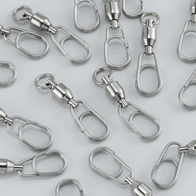 Conector giratorio de pesca para pescadores experimentados