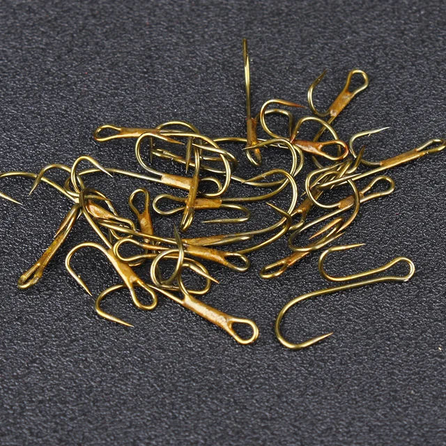 FTK 20 unids/pack anzuelos de pesca dobles · Anzuelos