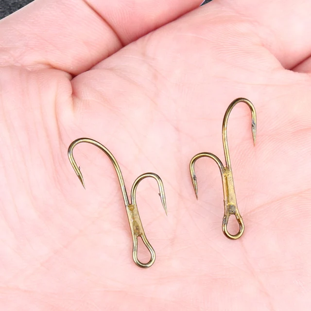 FTK 20 unids/pack anzuelos de pesca dobles · Anzuelos