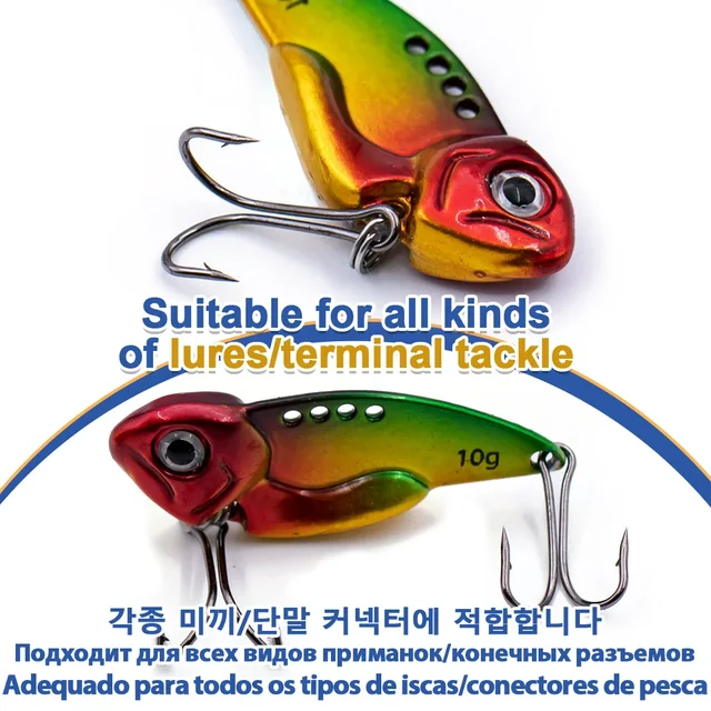 FTK-anzuelos dobles de pesca, 50 Uds., anzuelo · Anzuelos