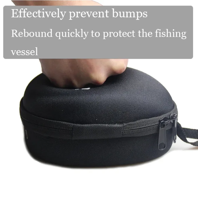 Funda EVA para Carretes de Pesca - Protegida, Portátil, Tambor/Giratorio/Balsa