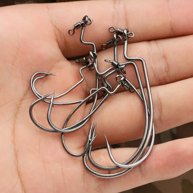 Ganchos giratorios para aparejos de tiro, · Anzuelos
