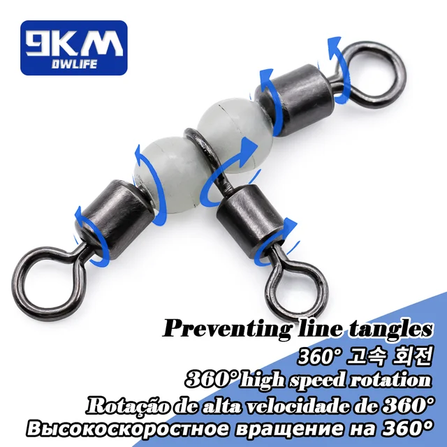 Accesorios de pesca para minutería y giratorios