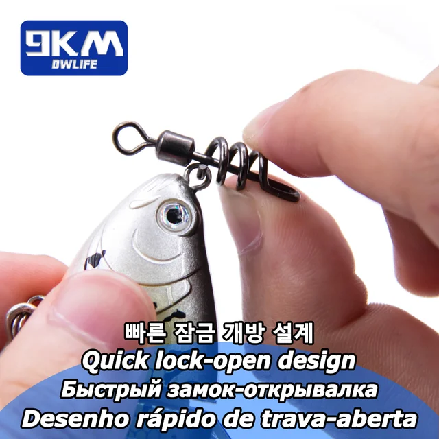 Giratorios de acero inoxidable para pesca de agua salada