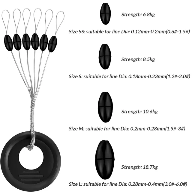 Accesorios de pesca de goma para mejorar tus capturas