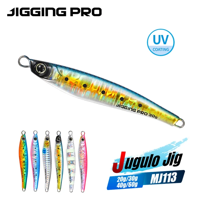 Jig de pesca Jugulo Jig 15g 20g 30g 40g 60g