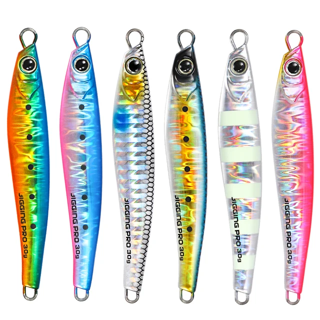 JIGGING PRO Jugulo Jig 15g 20g 30g 40g 60g Jig · Señuelos
