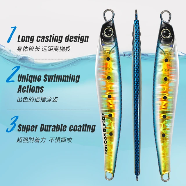 JIGGING PRO Jugulo Jig 15g 20g 30g 40g 60g Jig · Señuelos