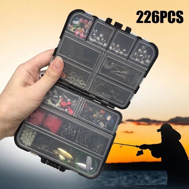 Kit de Pesca Profesional 170-410 Piezas Completo