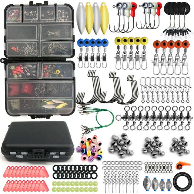 Kit de Pesca Profesional 170-410 Piezas Completo