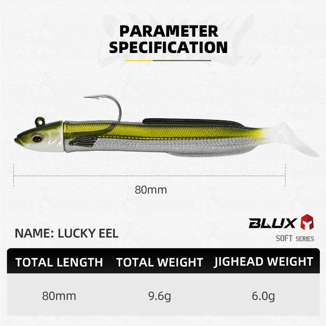 Kit de Señuelos de Pesca BLUX Mini Happy · Señuelos