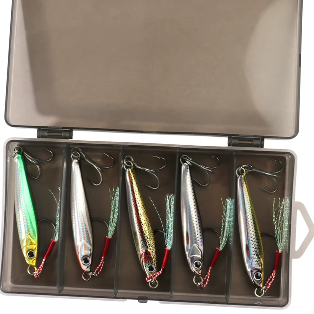 Kit de señuelos GOBAIT 7g 10g 20g 30g 40g