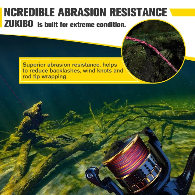 Línea de pesca de agua salada superfuerte X8, · Líneas de pesca