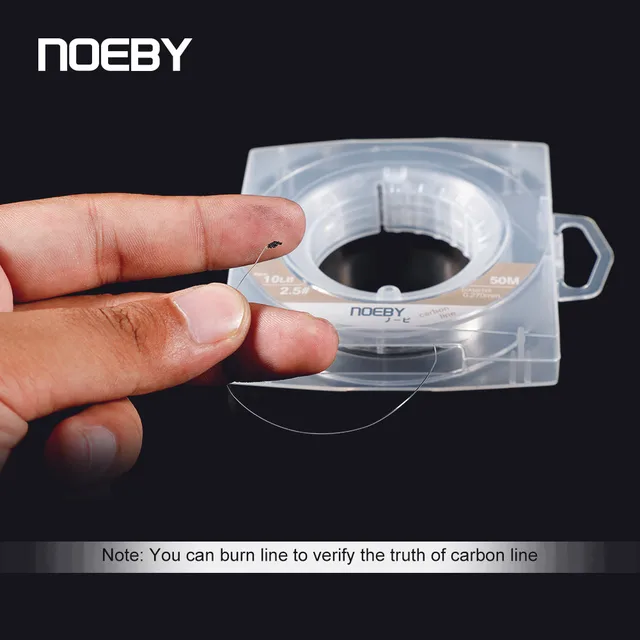 Línea de Pesca NOEBY Shock Leader de 50 m, 6-65 · Líneas de pesca