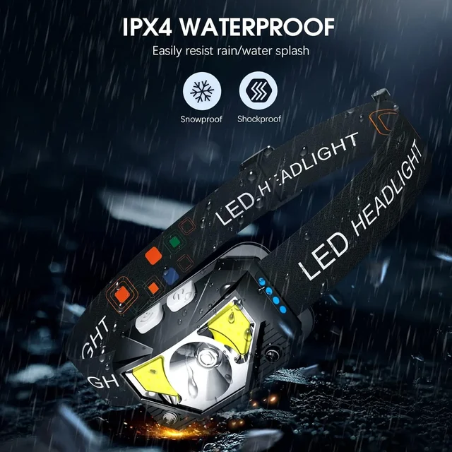Iluminación fiable para pesca en agua salada o dulce