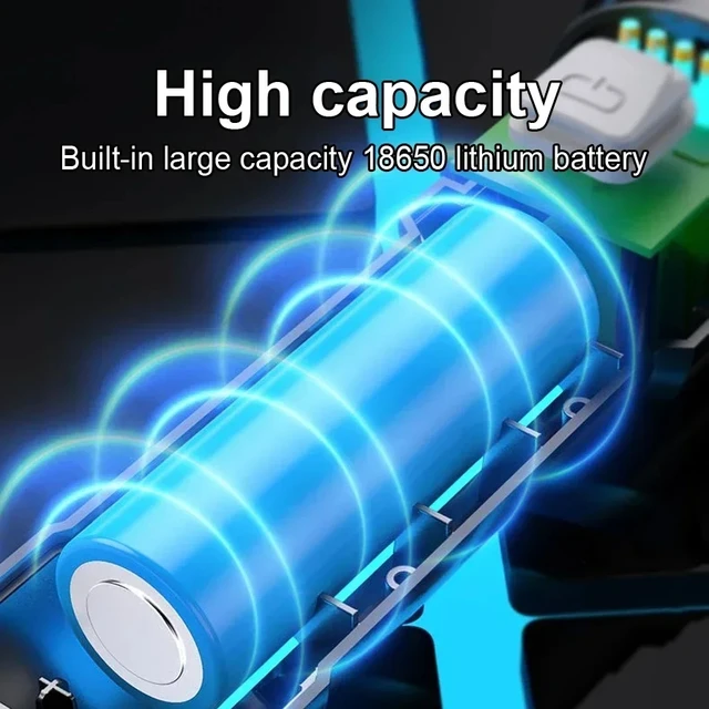 Linterna para pesca con luz blanca y potente