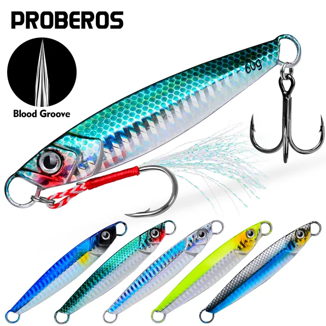 Luya placa de hierro para pesca con señuelos