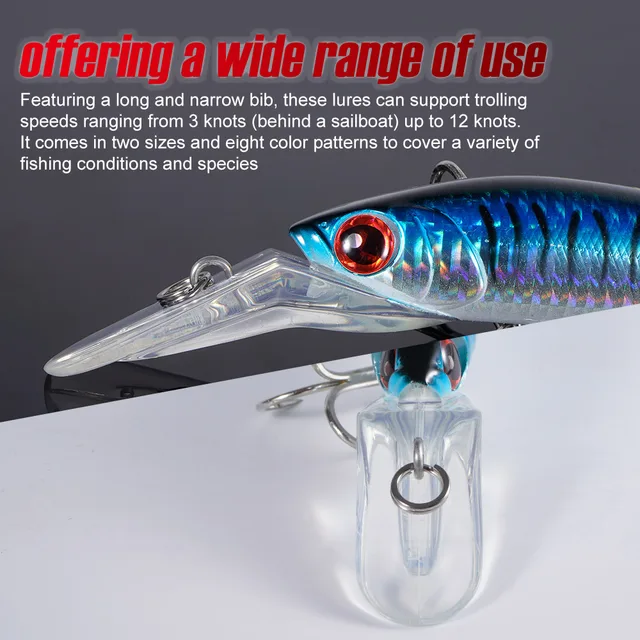 NOEBY - Señuelo de Lucio de Agua Salada, Wobblers Hunde 140mm