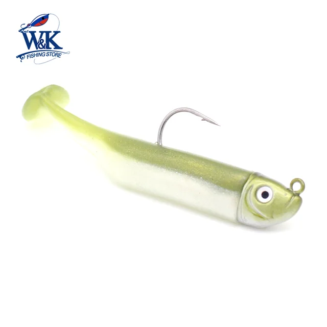 Nuevo tamaño Slinky Shad 6cm con 5g Jig Head · Señuelos