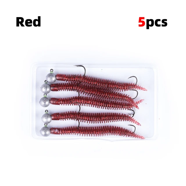 OUTKIT nuevo 5 uds FishTrip señuelo suave con · Señuelos
