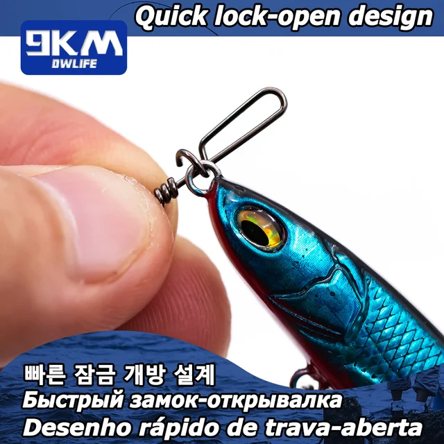 Pesca Snap 50 ~ 200 Uds Coastlock Snap acero · Minutería