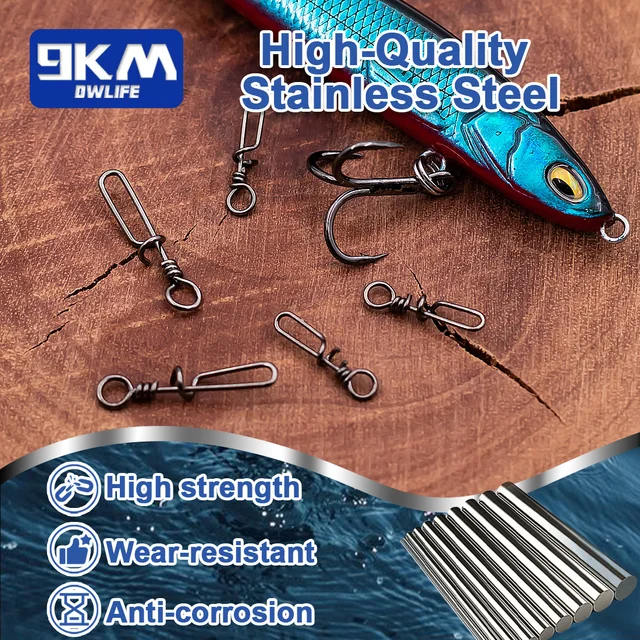 Pesca Snap 50 ~ 200 Uds Coastlock Snap acero · Minutería