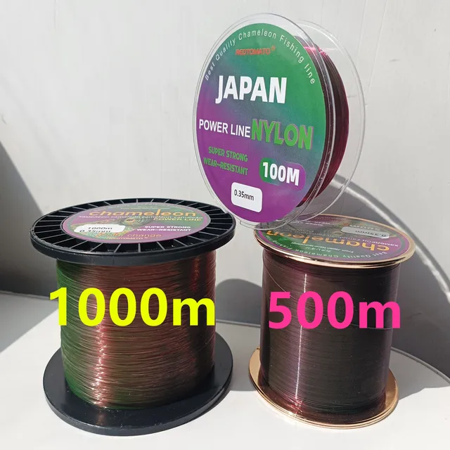 REDTOMATO 500m/1000m Línea Camaleón que Cambia · Líneas de pesca