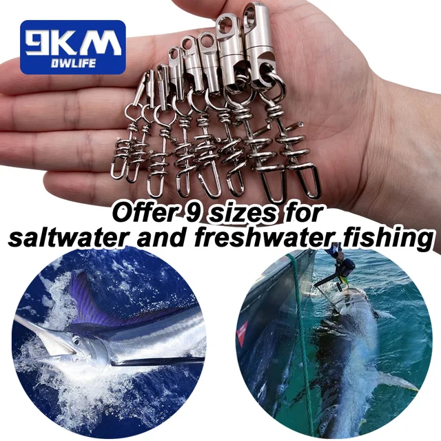 Sacacorchos giratorio de pesca, 10 ~ 30 piezas, · Minutería