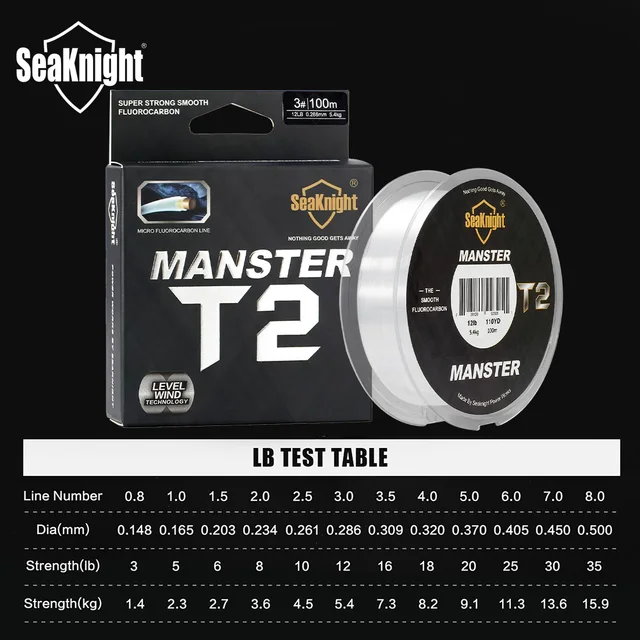 SeaKnight marca MANSTER T2 serie 100% hilo de · Líneas de pesca