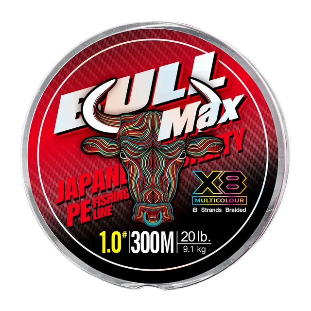 Seasir Bull Max X8 hilo de pescar multicolor · Líneas de pesca
