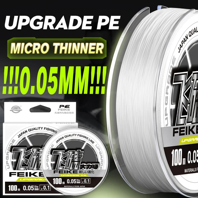 Sedal de pesca con nano trenza láser