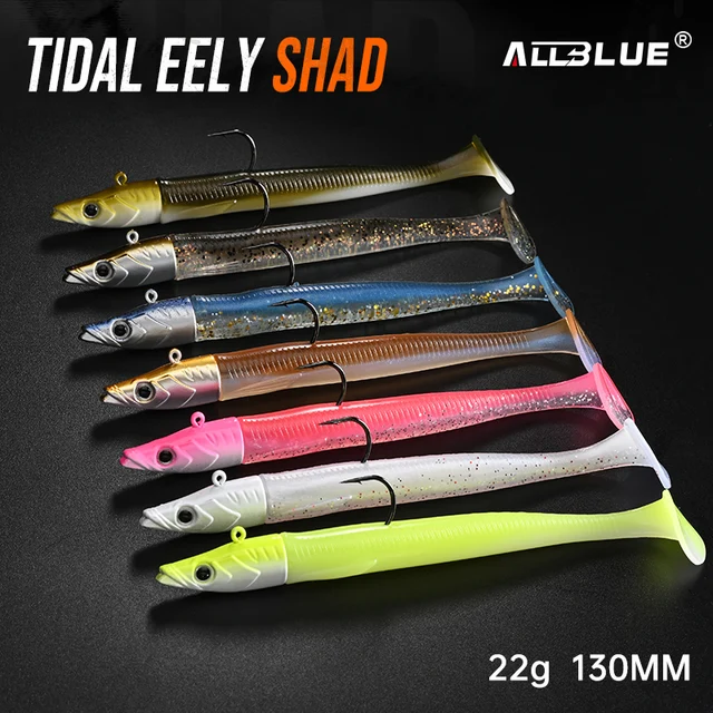 Señuelo de Pesca ALLBLUE Tidal Eely Shad de 13 · Señuelos