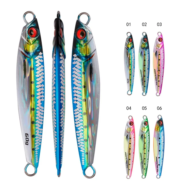 Señuelo de pesca con impresión 3D JIGGING PRO, · Señuelos