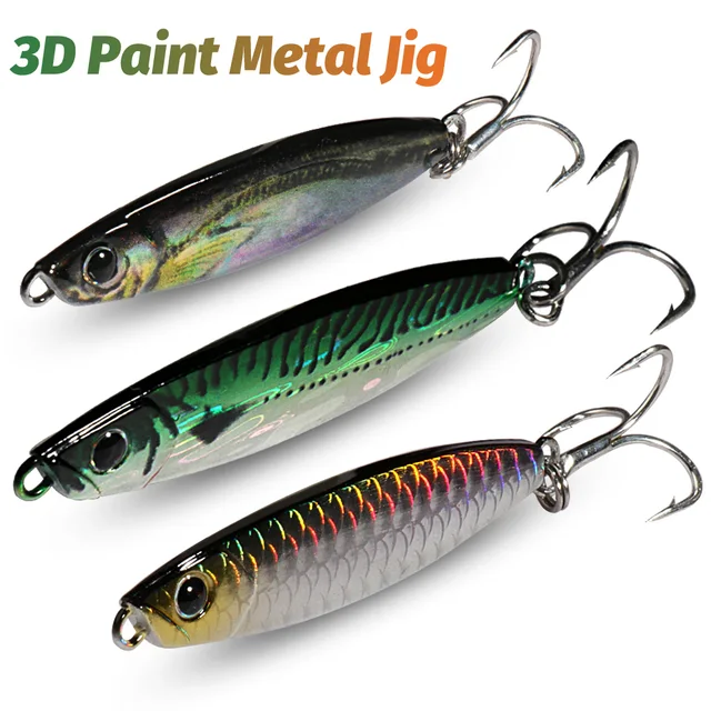 Señuelo de Pesca de Metal, 10g, 15g, 20g, · Señuelos