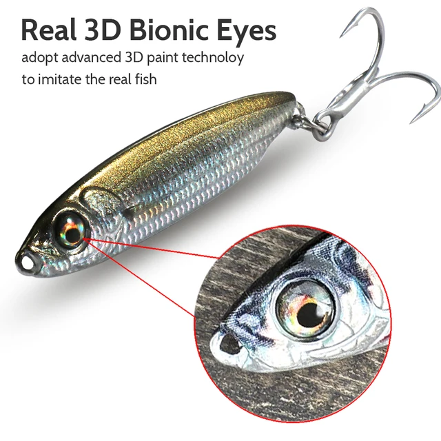 Señuelo de Pesca GOBAIT, Jig Metálico de · Señuelos