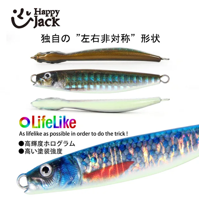 Señuelo de pesca Happyjack, plantilla de metal · Señuelos
