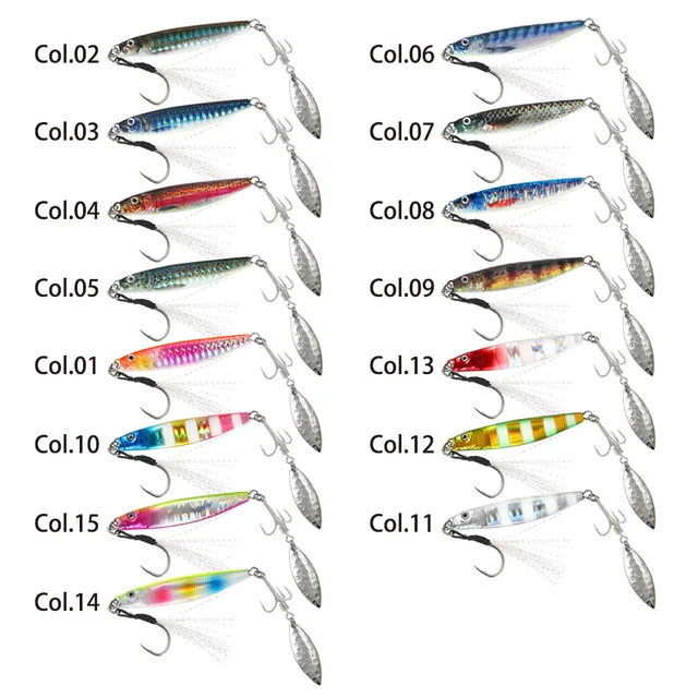 Señuelo de pesca Happyjack, plantilla de metal · Señuelos