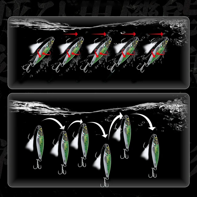 Señuelo de Pesca Metálico Hunthouse, 7g-80g, · Señuelos